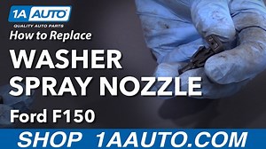 How to Replace Washer Spray Nozzle 2009-14 Ford F-150