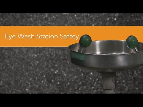 Eyewash Station - Supervisor Safety Tip Series