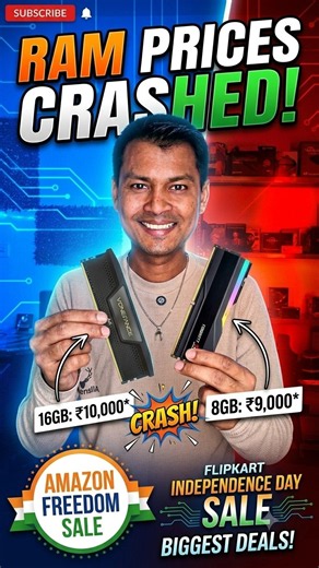 BUY DDR5 RAM NOW! 🚨 Price Hike Warning before Amazon & Flipkart Sale!