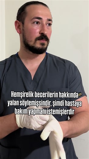 You've lied about your nursing skills, now they've asked you to take care of the patient . . . . . . . . . #hemşire #sağlıkçı #hospital #nurse #nursing #tiktokviral