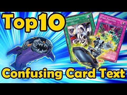 Top 10 Cards With Confusing Card Text in YuGiOh