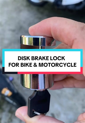 Secure Your Bike with Heavy Duty Disc Brake Lock