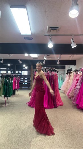 Red hot ♥️ #prom #thepromshoppe #tps #tpsambassadors #2025