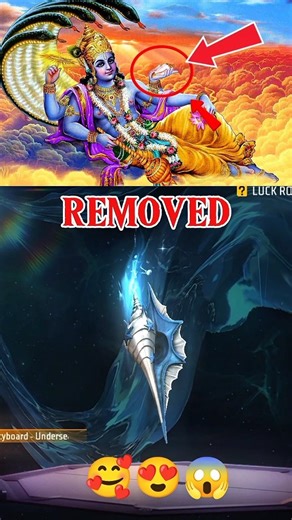 New skyboard (sankh) remove button ✅ #freefire #hindu #emotional #shorts