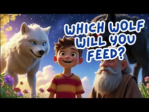 🐺 The Two Wolves Story – A Powerful Life Lesson for Kids & Parents! 🐺