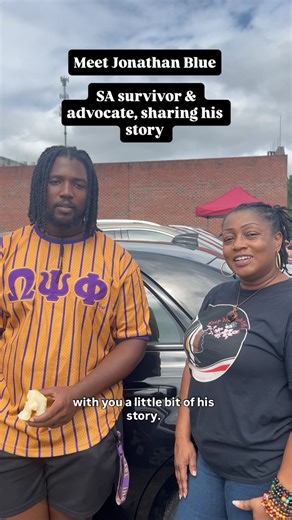 Meet Johnathan Blue! He is sharing his story of childhood sexual abuse and how opening up changed his life as a husband, father, and man. 💛 If you or someone you know is struggling, you are not alone. Healing is possible, and support is here. Join us in supporting survivors at the 5th Annual Molestation Survivor Walk: 🗓 October 11th at 12:00 pm |📍 Longleaf Park, Wilmington, NC Register or start a team here or link in bio: https://keepyourhandsoffme.org/Register/ . . . #sasurvivor #molestation