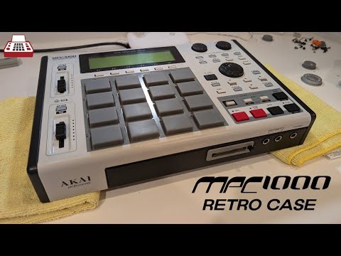 Akai MPC1000 Retro Metal Casing Install - MPCstuff.com
