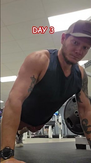 PUSHUP CHALLENGE #workout #fitness #gym