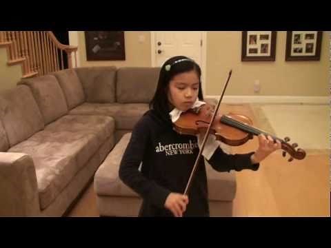 Jocelyn age 10 violin - Por Una Cabeza. Tango from "Scent of a Woman".