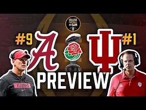Alabama vs Indiana Preview & Prediction (College Football Playoff Quarterfinal at The Rose Bowl)