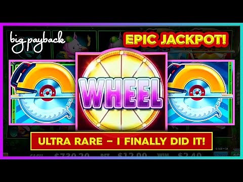 The Wheel → 6 Buzz Saws → EPIC JACKPOT!!! Huff N' Even More Puff Slots!