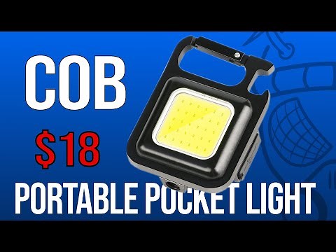 COB Rechargeable Keychain Light | Review