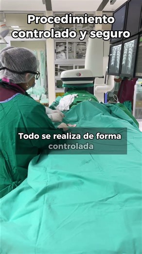 How is a cardiology procedure performed?