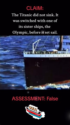 The Truth about Titanic and Olympic Switched | Titanic Sinking