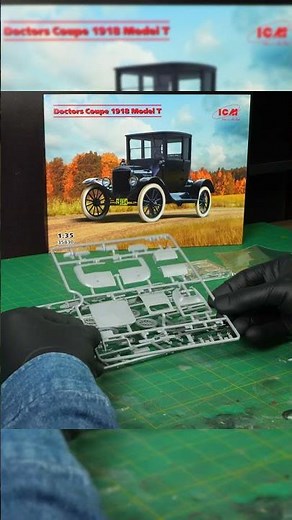 Doctors Coupe 1918 Model T | 1:35 Kit Review (ICM)