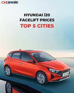 Hyundai India has announced the prices of the facelifted version of its popular hatchback, the i20. The updated Baleno rival is available in five variants across eight exterior colour options. With the revised exterior and interior, the new i20 now starts at Rs. 6.99 lakh (ex-showroom). Here we have listed the on-road prices of the Hyundai i20 facelift in the top 5 cities of India. To know more download the CarWale App now: bit.ly/3NRVDED #Hyundai #Hyundaii20 #i20 #HyundaiIndia #Hatchback #CWSni