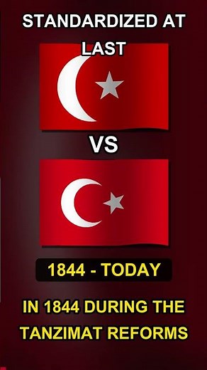 How Turkey got its MODERN Flag 🇹🇷