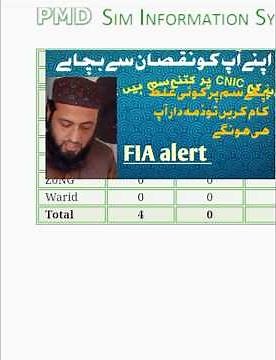 Apne CNIC par Register sim Number Check kare ||668 SIM Verification