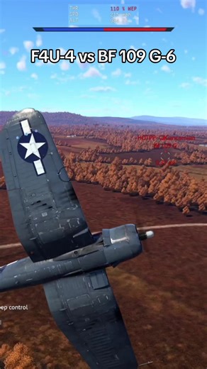 F4U-4 Corsair vs BF 109 G-6: A Fighter Comparison