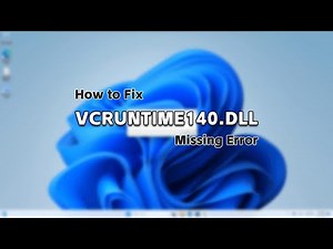 Fix the VCRUNTIME140.dll Missing Error in Windows 11