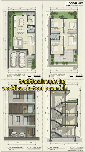 AI Created This Architectural Drawing in Seconds 🤯🏗️