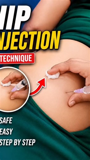 Hip IM Injection Technique #shorts #injection #MedicalSkiils