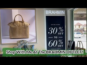BRAHMIN OUTLET Shopping & Walk Through | #brahminoutlet