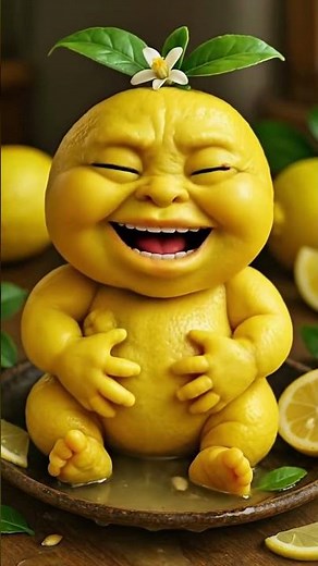 Le BÉBÉ CITRON ne MANGE PAS que du SUCRE ! 🍋😖 L'expression la plus DRÔLE en Mangeant un Citron !
