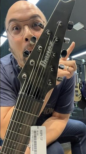 ลองกีตาร์ 9 สาย!!! #ibanez #9strings #guitar