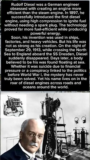 “He Changed the World with an Engine… Then Vanished” #history
