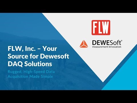 FLW, Inc. | Dewesoft High-Speed DAQ Systems – Rugged, Real-Time Data Acquisition- No Coding Required