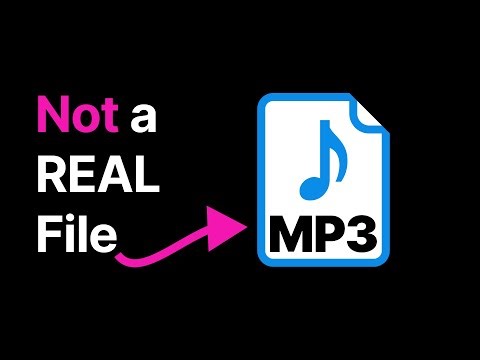 MP3 files don't exist (not really anyway)