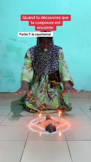 Partie 7: Le cauchemar😂. Quand tu découvres que ta coepouse est enceinte. Pour se vanger de la gifle de Aïcha, Fatima decide de lui rendre une petite visite dans ses rêves la nuit😂😂. Le combat ne pas prêt à s’arrêter aussitôt 😹 #camerountiktok🇨🇲