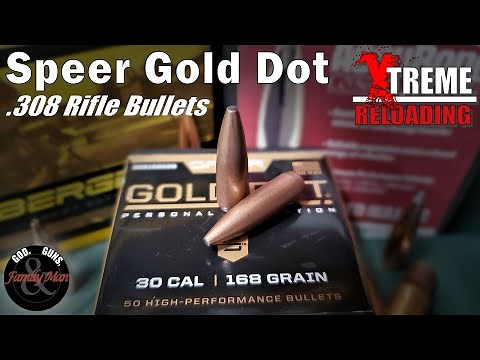 Extreme Reloading: Loading and testing 168 gr. Speer Gold Dot rifle bullets (ep. 10)