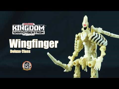 Hasbro Transformers Deluxe Class Wingfinger Kingdom War for Cybertron : nsp Review