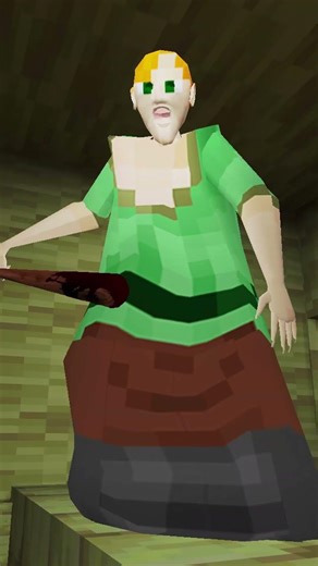 Granny 2 Enhanced Minecraft Cart Escape Ending #shorts