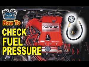 How To Check Fuel Pressure - Fiero GT (Andy’s Garage: Episode - 36)