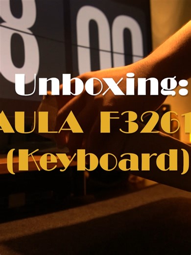| Unboxing | AULA F3261 #unboxing #asmr #foryourpage #keyboard #satisfying