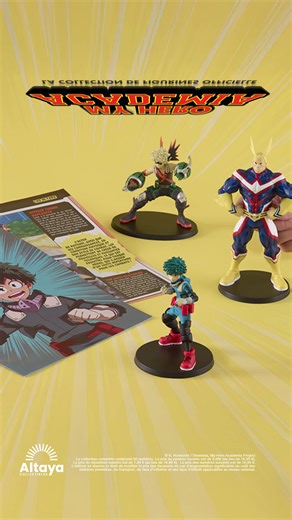 Transformez votre maison en académie Yuei ! Rassemblez tous les élèves aspirant à devenir des héros professionnels et préparez-vous au combat. 💥 | Altaya