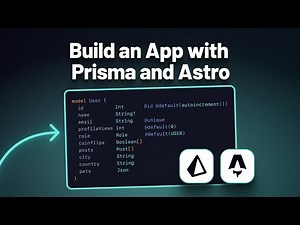 Build an App with Prisma and Astro ✨