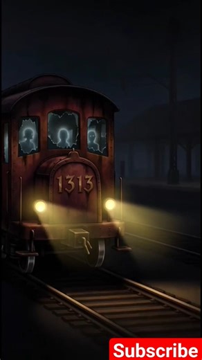 Train No. 1313 Ka Rahasya 🚆👻 | Haunted Ghost Train | Railway Horror Story #chudail