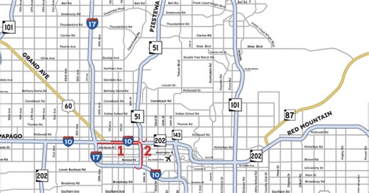 Traffic restrictions: Crews working on I-10, Loop 101 projects this weekend