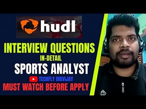 Interview Questions | Sports Analyst @Hudl | Tips | Video Analysis | Work From Home