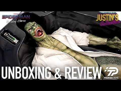 Lizard Spider-Man No Way Home Premier Toys 1/6 Scale Figure Unboxing & Review