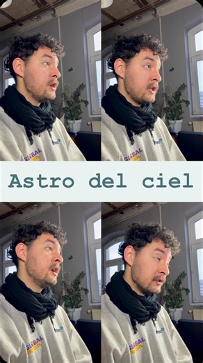 Miguel Angelo on Instagram: "Astro del ciel for SATB Arr. by Joseph Mohr and Franz Xaver Gruber #miguelangelo #natale #choralmusic"