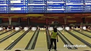 Liz Johnson goes for perfection at the Professional Bowlers Association (PBA) #WSOB Shark Championship. #StormNation | Storm Bowling