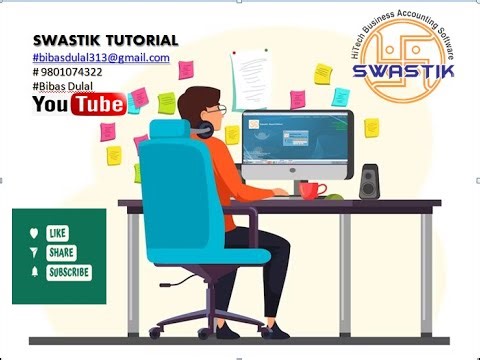 Learn How to create new company in Swastik software and copy master .