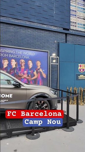 FC Barcelona - Barça Museum and Food Area by Camp Nou, Tour #travel #fcbarcelona #noucamp #campnou