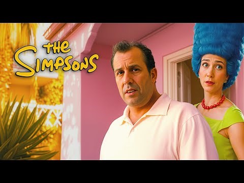 The Simpsons | Live-Action Movie - Adam Sandler, Kristen Wiig