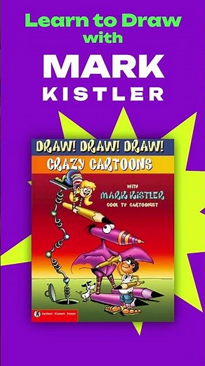 Unlock your creative imagaination by learning to draw with Mark Kistler's You-Can-Draw books!